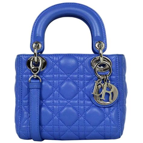 dior bag blau|christian dior blue handbag.